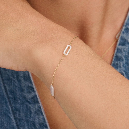 Luxoia - Blush Armband 14k Gelbgold - 2267YMP