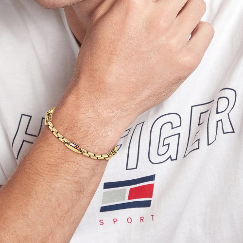Luxoia - Tommy Hilfiger 3D Flag Metal Armband - 2790675