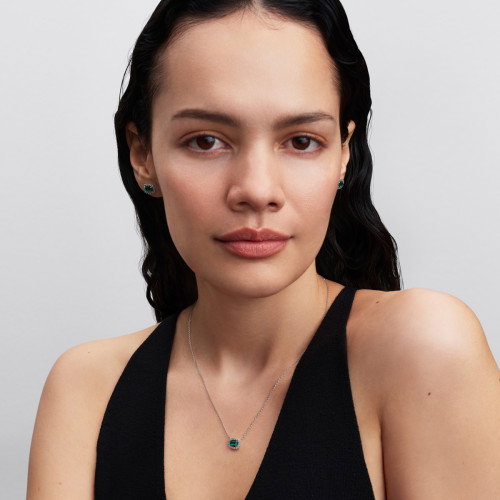 Luxoia - Pandora Funkelndes Rechteck Ohrstecker - 294501C01