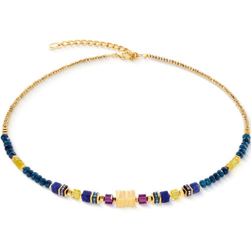 Luxoia - Coeur de Lion Wave Precious Flow Halskette - 3046/10-1592