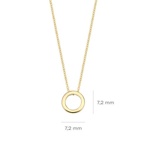 Luxoia - Blush Halskette 14k Gelbgold - 3083YGO