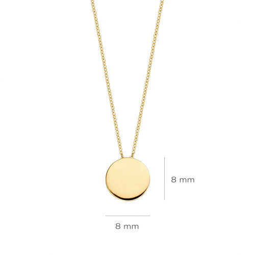 Luxoia - Blush Halskette 14k Gelbgold - 3088YGO