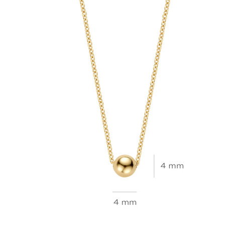 Luxoia - Blush Halskette 14k Gelbgold - 3120YGO