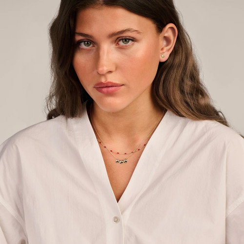 Luxoia - Blush Halskette 14k Gelbgold - 3170YGO