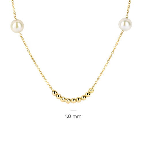 Luxoia - Blush Halskette 14k Gelbgold - 3183YPW