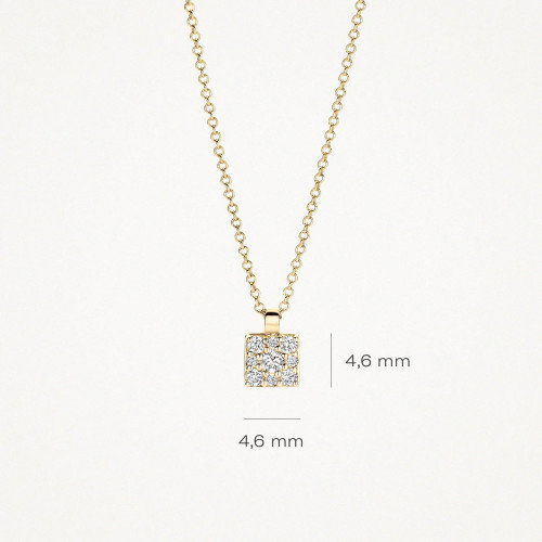 Luxoia - Blush Halskette 14k Gelbgold - 3205YZI