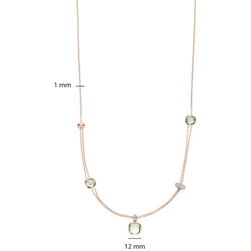 Luxoia - Ti Sento Milano Halskette - 34122GR/50