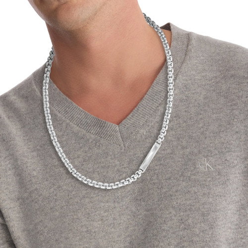 Luxoia - Calvin Klein Iconic ID Halskette - 35100054