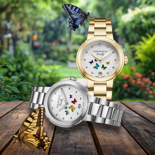 Luxoia - Aerowatch Harmonie Butterfly - A 44107 JA02 M