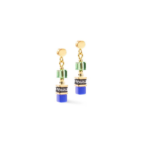 Luxoia - Coeur de Lion Mini Cubes Ohrstecker - 4565/21-1516