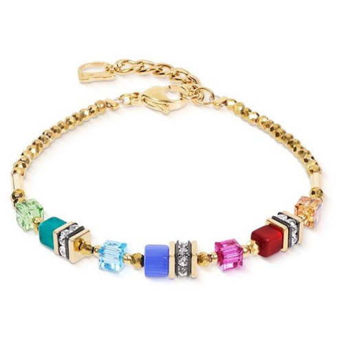 Luxoia - Coeur de Lion Mini Cubes Armband - 4565/30-1516