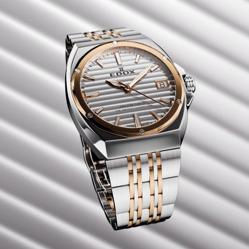Luxoia - Edox Delfin 1973 Date Lady - 50504 357RM AIR