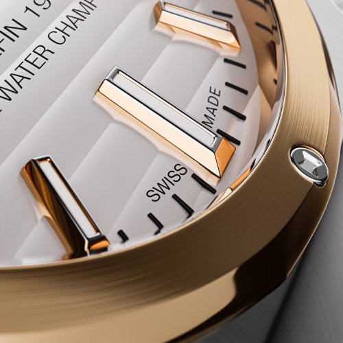 Luxoia - Edox Delfin 1973 Date Lady - 50504 357RM AIR