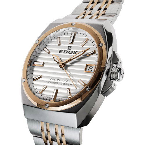 Luxoia - Edox Delfin 1973 Date Lady - 50504 357RM AIR