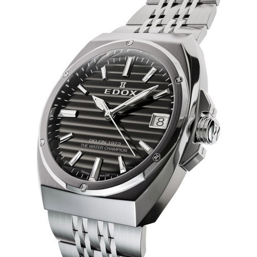 Luxoia - Edox Delfin 1973 Date Lady - 50504 3M NIN