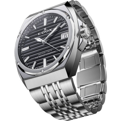 Luxoia - Edox Delfin 1973 Date Lady - 50504 3M NIN