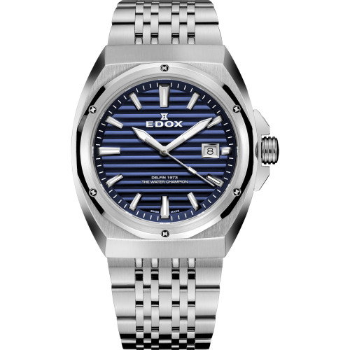 Luxoia - Edox Delfin 1973 Date Gents - 53032 3M BUIN