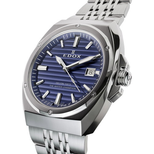 Luxoia - Edox Delfin 1973 Date Gents - 53032 3M BUIN