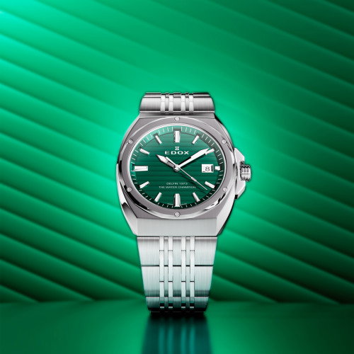 Luxoia - Edox Delfin 1973 Date Gents - 53032 3M VIN