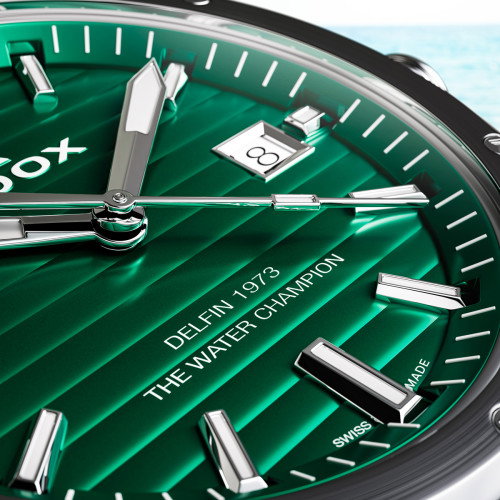 Luxoia - Edox Delfin 1973 Date Gents - 53032 3M VIN
