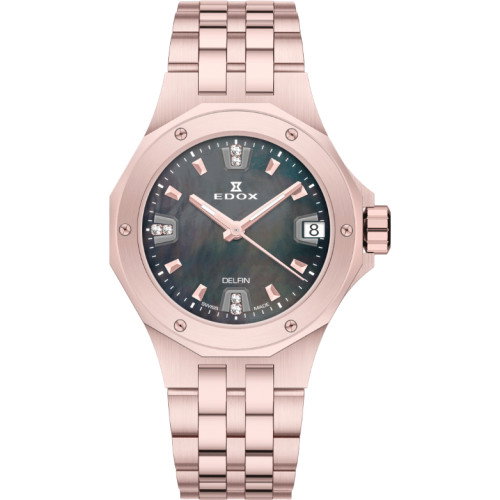 Luxoia - Edox Delfin Diver Date Lady - 53100 37RM NANRND