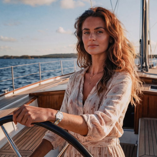 Luxoia - Edox Grand Ocean Date Ladies - 53103 357JM AID