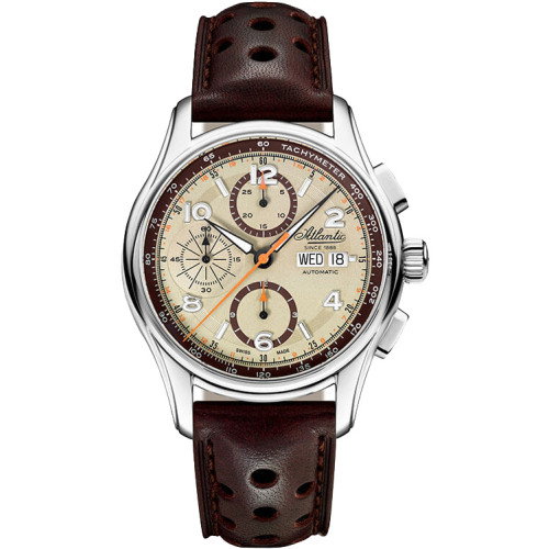 Luxoia - Atlantic Worldmaster Prestige Valjoux Automatic Chronograph - 55853.41.95