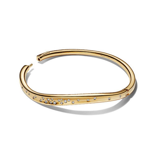 Luxoia - Pandora Organisch Geformter Steinbesetzter Armreif - 564655C01