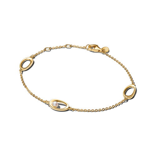 Luxoia - Pandora Organisch Geformte Ovale und Behandelte Süsswasserzuchtperle Armband - 564677C01