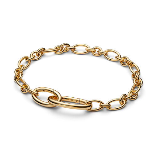 Luxoia - Pandora Aufklappbare Ovale Gliederketten Armband - 564678C00