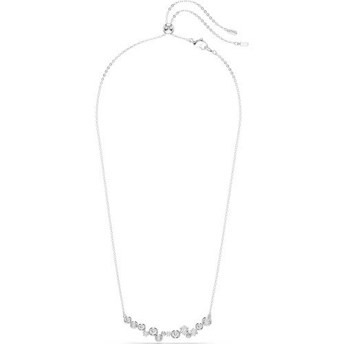 Luxoia - Swarovski Constella Halskette Verschiedene Schliffe Weiss Rhodiniert - 5722473