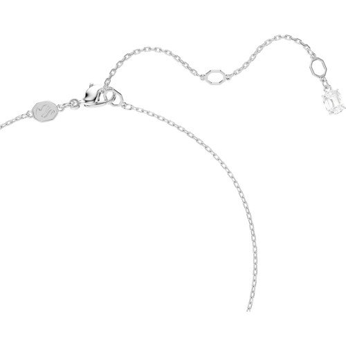 Luxoia - Swarovski Swan Halskette Verschiedene Schliffe Schwan Blau - 5723389