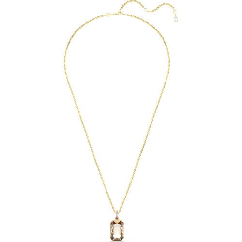 Luxoia - Swarovski Millenia Halskette Oktagon Schliff Karamell Goldlegierungsschicht - 5725752