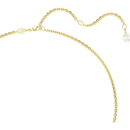 Luxoia - Swarovski Millenia Halskette Oktagon Schliff Karamell Goldlegierungsschicht - 5725752