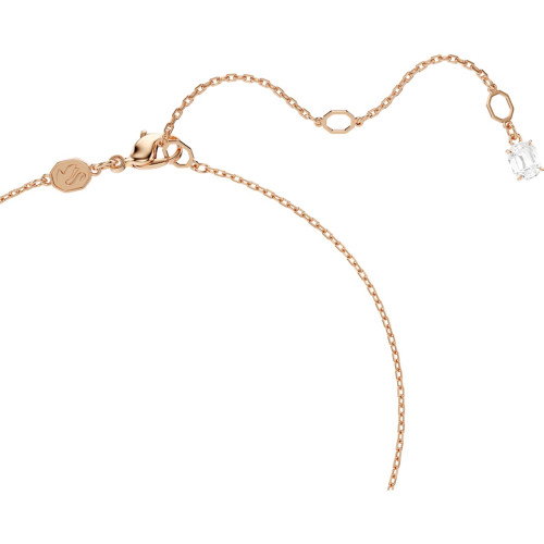 Luxoia - Swarovski Swan Halskette Verschiedene Schliffe Schwan Rosa - 5732414