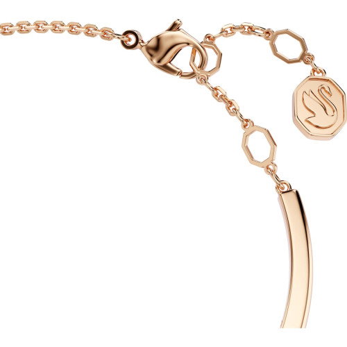 Luxoia - Swarovski Mesmera Armreif Verschiedene Schliffe Weiss Roségold Legierungsschicht - 5734247