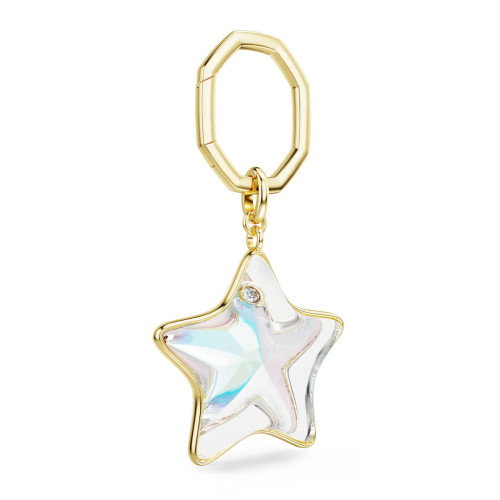 Luxoia - Swarovski Handtaschen Charm Verschiedene Schliffe Stern Weiss Goldlegierungsschicht - 5763027