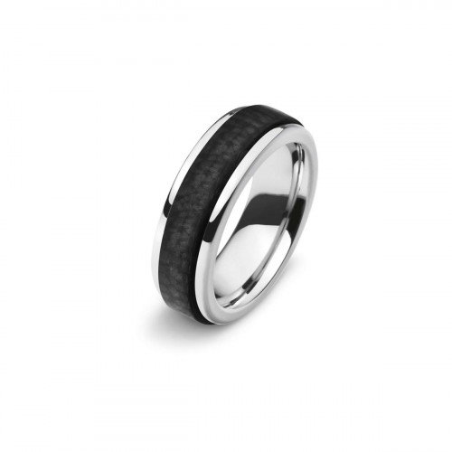 Luxoia - Luxoia Steel Classics Freundschaftsring Carbon - 5818.01253/0001