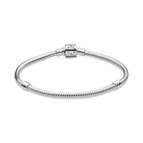 Luxoia - Pandora Verspieltes Zylinder Verschluss Schlangen Gliederarmband - 594596C00