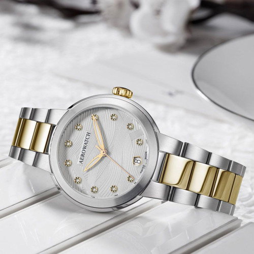 Luxoia - Aerowatch Harmonie Lady Automatic - A 60106 BI03 M