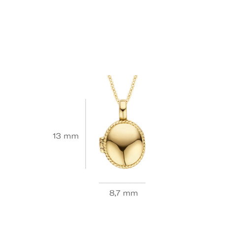 Luxoia - Blush Anhänger 14k Gelbgold - 6087YGO
