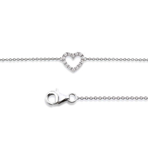 Luxoia - Luxoia Silver Classics Herz Armband - 6270.03176/1800