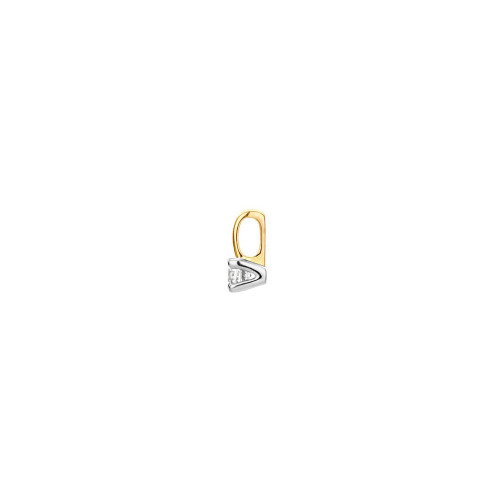 Luxoia - Blush Diamonds Anhänger 14k Gelbgold und Weissgiold - 6600BDI