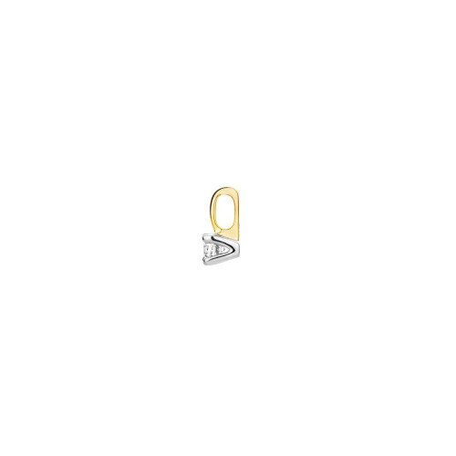 Luxoia - Blush Diamonds Anhänger 14k Gelbgold und Weissgiold - 6601BDI