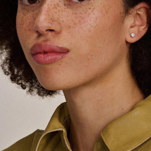 Luxoia - Blush Ohrstecker 14k Weissgold - 7053WZI