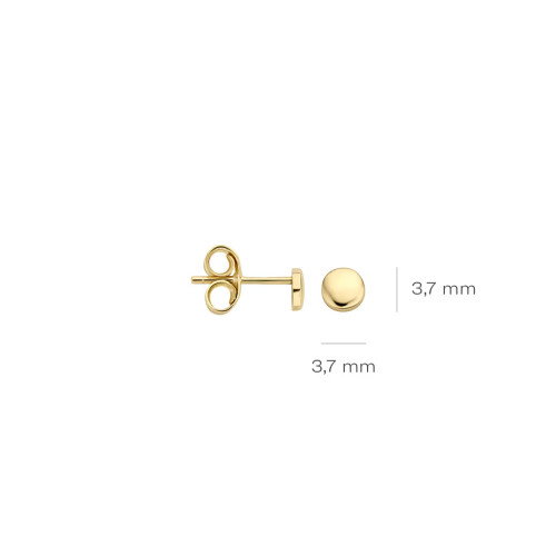 Luxoia - Blush Ohrstecker 14k Gelbgold - 7243YGO