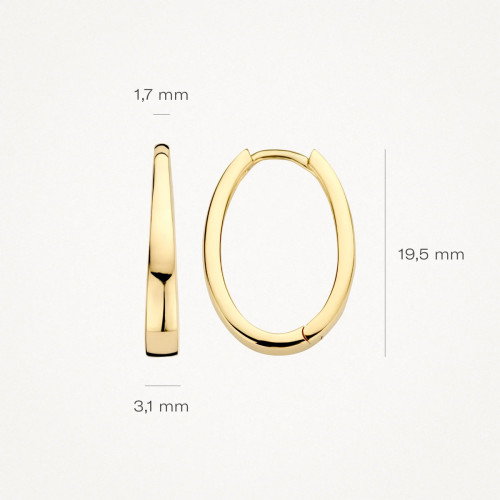 Luxoia - Blush Ohrringe 14k Gelbgold - 7303YGO