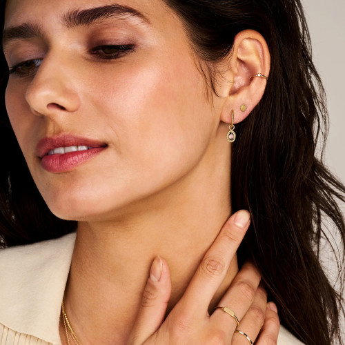 Luxoia - Blush Ohrringe 14k Gelbgold - 7266YGO