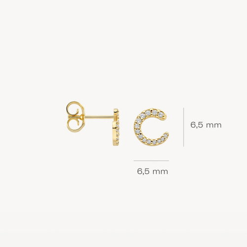 Luxoia - Blush Ohrstecker 14k Gelbgold - 7378YZI