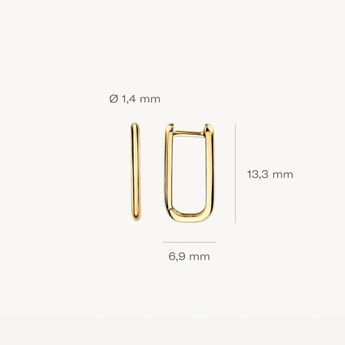 Luxoia - Blush Ohrringe 14k Gelbgold - 7380YGO